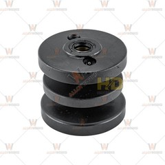 4PCs Black Bottom Roller For Bobcat Mini Track Loaders MT50 MT52 MT55 MT85