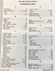 Case 584C 585C 586C Forklift Service Manual Parts Catalog Set Shop Book Workshop