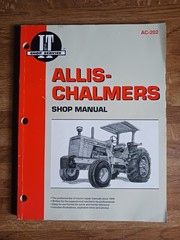 Allis-Chalmers AC-202 Shop Manual for Model D-19, 180, 185, 190, 190XT, 200, 700
