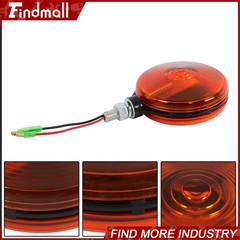 Findmall 3C08175870 Amber Warning Light For Kubota Tractor B L M Series