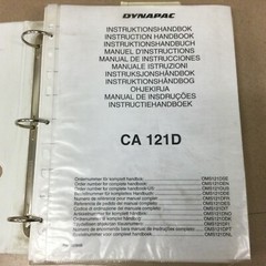 Dynapac CA-121D COMPACTOR PARTS BOOK CATALOG OPERATION MAINTENANCE MANUAL GUIDE