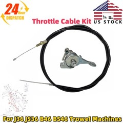 For J36 JS36 Throttle Cable Kit B46 BS46 Trowel Machines #21243 Cable