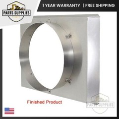 Hurricane Engine Driven Fan Shroud 19 1/4 x 18 7/8 x 2 1/2 fits Race Pros
