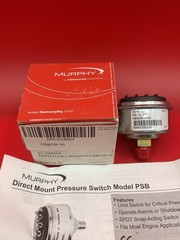 Murphy PSB-75-F15 Pressure Switch Direct Mount 150 PSI Max 05704427 Model PSB