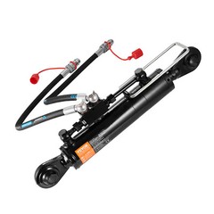 VEVOR Hydraulic Top Link Cat.2-2 With Locking Block 19 11/16” -28” & 2 x Hoses