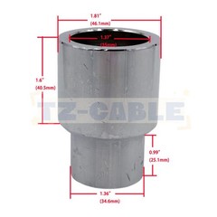 Car Lift Tray Heightening Feet Plus Pad Solid Lift Parts Kit Dia. 35mm