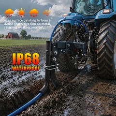 Pipe Layer Attachment Fits Any 3-Point Hitch Mounted Ripper Hitch Lawn Subsoiler