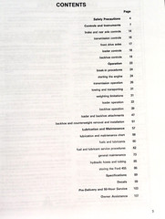 Ford 455 Tractor Loader Backhoe Operators Manual Owners Book Maintenance