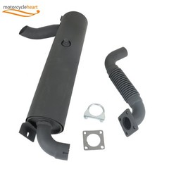 For Bobcat T190 S150 S160 S175 S185 6683915 7107449 Muffler & Exhaust Pipe Kit