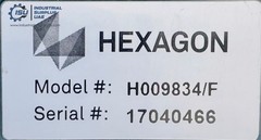 Hexagon 009834/F Metrology Jog Controller Remote Control Pendant
