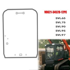 Anti-scratch Polycarbonate Door Window Fit Kubota SVL65,SVL75,SVL90,SVL95,SVL97