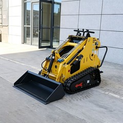 Mini Skid Steer Loader 13.5HP Rato Gas Engine Tracked Hydraulic for Farm Garden