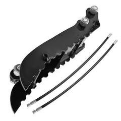 Single Hole Hydraulic Thumb Assembly for Mini Excavator TYPH-1801 2T TYPH-2008P