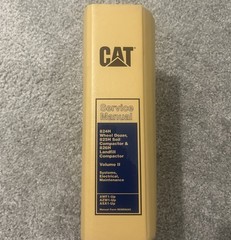 CAT Caterpillar 824H Wheel Dozer/825H Compactor/826H Compactor Service Manual
