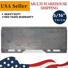 5/16″ Mount Plate Skid Steer Loader Quick Tach Attachment Steel HD For Bobcat