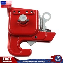 Red Easy Change Quick Hitch for Cat 2 Tractors and Implements w/Stabilizer Bar