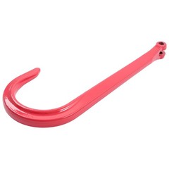 15 Inch Red J Hooks 7,100 LBS Working Load Limit Grade 80 Clevis J-Hook (2 Pack)