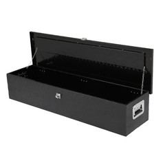 50″Aluminum Five Pattern Toolbox Single Lock Black