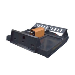 Wolverine 72 Skid Steer Brush Cutter Mower 72in Heavy Duty 2 Blades BC-13-72W .