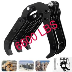 Mini Excavator Grabber Attachment Wood Grapple Bucket for Moving Logs
