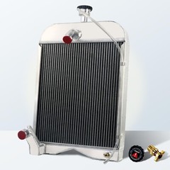 All Aluminum 3 Row Radiator For Ford 8N 9N 2N Tractors Part # 8N8005, 86551430