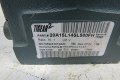 Dodge 20A15L14SL500FH 15:1 Ratio 1750RPM 1.69Hp Input LH Ext Shaft Gearbox
