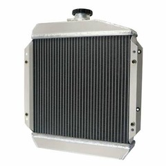 119621-44500 3-Row Full Aluminum Radiator for Yanmar 3TNE74 Diesel Silver