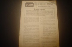 TORO SNOWTHROWER OPERATOR’S MANUAL MODELS 524 + 724 + 824 ENGLISH FRENCH 1985