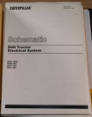 CAT CATERPILLAR D4H I II III DOZER SPECS / TEST SERVICE SHOP REPAIR MANUAL BOOK