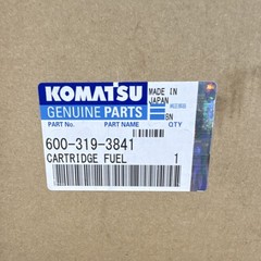 Komatsu Cartridge Fuel Filter 600-319-3841 Genuine Parts Made in Japan