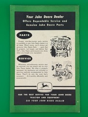 John Deere 475 Series Integral 2 & 3 Furrow Disk Plows Manual OM-A86-458