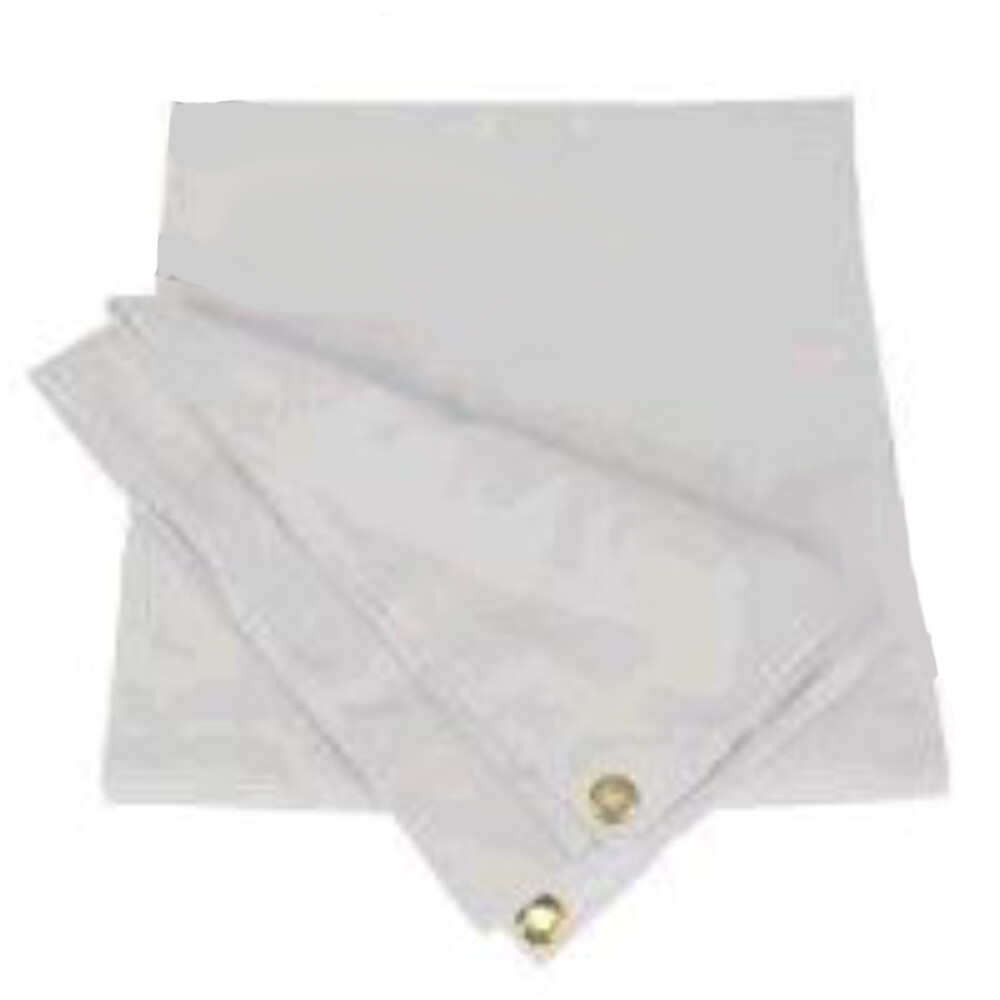 SNOWCO 3-Bow Tractor Canopy Replacement Cover 40″ 10 oz. Duck Canvas – White