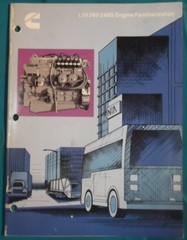 CUMMINS L10 260 240G ENGINE FAMILIARIZATION MANUAL BOOK GUIDE
