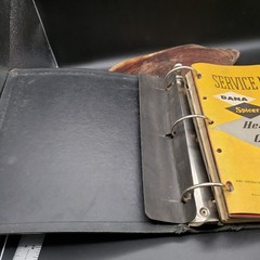 Rare Vintage Hough Sales Manual Binder Hercules Engine Literature OEM 1953–1962
