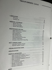 Case MWX60S & MWX72S Mid Mount Discharge Direct Drive Mower Operators Manual