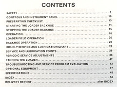 New Holland General LB-620 Loader Backhoe Operators Manual Owners Maintenance