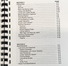 Massey Ferguson 60 Backhoe Loader Tractor Operators Manual Owners Maintenance MF