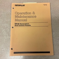CAT Caterpillar SR4B GENERATOR OPERATION MAINTENANCE MANUAL OPERATOR GUIDE BOOK