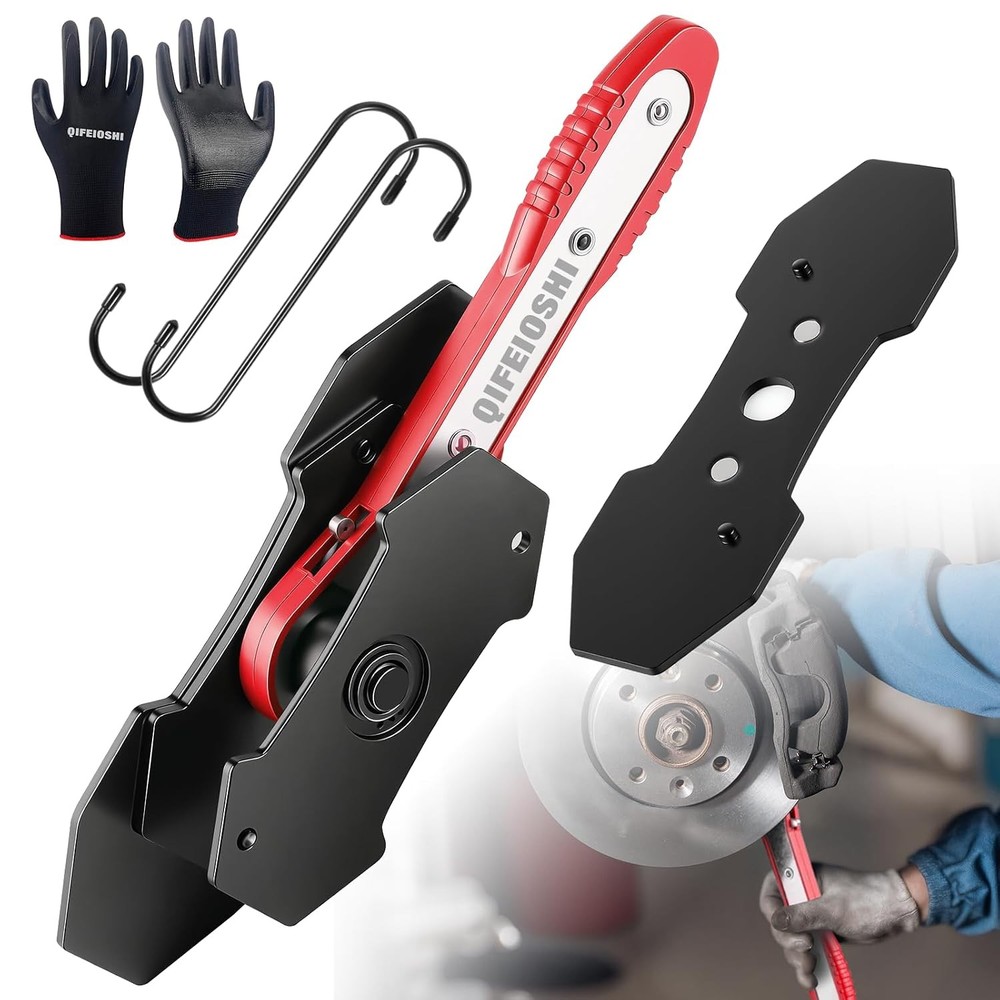 Brake Caliper Compression Tool – 360° Ratchet Piston Press, One-Handed Caliper S
