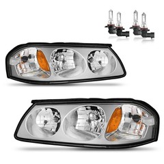 Halogen Headlights for 2000-2005 Chevy Impala