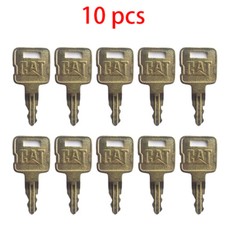 10pcs CAT Caterpillar Heavy Equipment Ignition Key all Metal 5P-8500