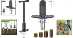 Depth Adjustable Bulb Planter with Soft Grip Handle – Effortless Planting