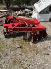 Red Disc Plow Harrow Attachment for Tractor Farm Equipment Implements