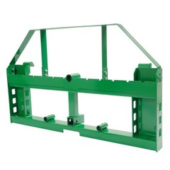 4000lbs Attachment Plate Pallet Fork Frame For John Deere w/ 2″ Receiver Hitch