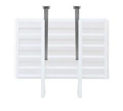 40″Viking Adjustable Aluminum Beacon Bracket for Headache Rack – Bolt-On – 1Pair