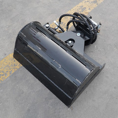 Brand New 600mm Tilting Bucket 1Ton Mini Excavator Hydraulic Attachment US Stock
