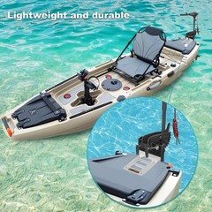 Universal Transom Trolling Motor Mount for Kayaks, Universal Fit for Any Boat…