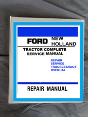 Ford 1100, 1200, 1300, 1500, 1700, 1900 Tractor Service Repair Binder