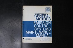 GM General Motors Emission Control Systems Maintenance Manual 1978 Supplement