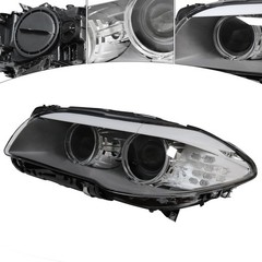 Headlight Assembly For 2011-2013 BMW 5 Series F10 Xenon LH Black 63117203243